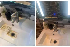Thumbnail for bathroom sink and drain cleaned by MaidPro Denver house cleaners