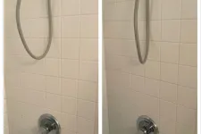 Thumbnail for before and after cleaning of a shower from MaidPro Littleton