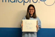 Thumbnail for MaidPro Tyngsborough house cleaner celebrating her first day
