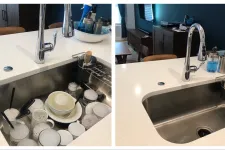 Thumbnail for a kitchen sink with many dishes