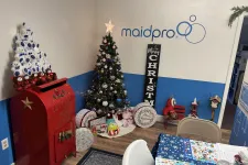 Thumbnail for Christmas decorations around the office at MaidPro Tyngsborough