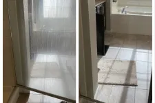 Thumbnail for shower and door cleaned by house cleaners from MaidPro Littleton