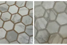 Thumbnail for shower tiles before and after cleaning services from MaidPro Arvada
