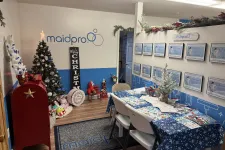 Thumbnail for MaidPro Tyngsborough office decorated for Christmas 