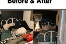 Thumbnail for a bedroom with a bed and a chair