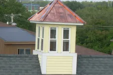Thumbnail for a yellow house with a red roof
