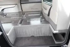 Thumbnail for Spacious interior of a Cadillac vehicle showcasing luxury and sleek design elements.