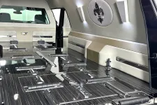 Thumbnail for Luxurious interior of a high-end vehicle featuring a sleek design and elegant detailing.