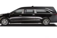 Thumbnail for Sleek black luxury limousine showcasing elegant design and modern features.