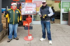 Thumbnail for a couple of men standing next to a fire hydrant