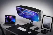 Thumbnail for a desk with a laptop and a monitor