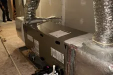 Thumbnail for Commercial HVAC system with ductwork and piping installed