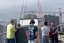 Thumbnail for RTU Installation by Helicopter in Midtown 30309 Atlanta by The Air Company of GA