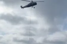 Thumbnail for HVAC RTU Helicopter lift in Buckhead Midtown Atlanta 30309 by The Air Company of GA