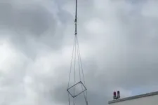 Thumbnail for HVAC RTU Helicopter lift in Buckhead Midtown Atlanta 30309 by The Air Company of GA