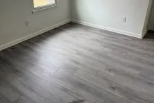 Thumbnail for Stylish LVP flooring completed in a light-filled room, highlighting modern home interior design.