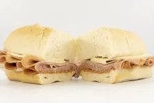 Thumbnail for a sandwich cut in half