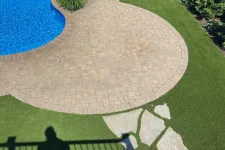 Thumbnail for a pool in a backyard