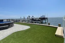 Thumbnail for a grassy area next to a body of water