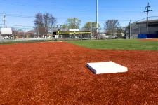 Thumbnail for a baseball field with a white paper on the ground