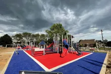 Thumbnail for a playground with a slide