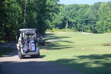Thumbnail for a golf cart on a golf course