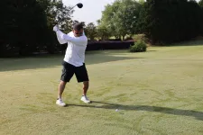 Thumbnail for a man swinging a golf club