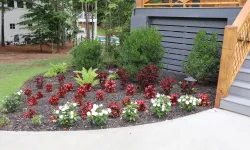 Thumbnail control image for a flower bed in a yard
