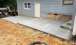 Thumbnail control image for a house with a garage and a dirt patch in front of it