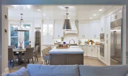 Thumbnail control image for a bright kitchen with a large center island