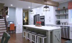 Thumbnail control image for a kitchen with a dining room table