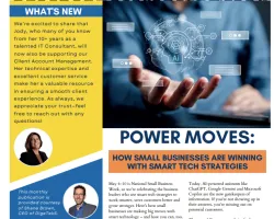 DigeTek's Tech Chronicle showcasing business success and technology strategies for small enterprises.
