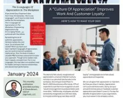 a newspaper with a group of people