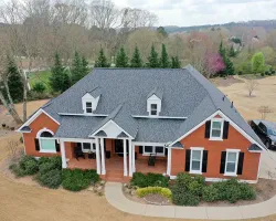 a house with a large yard