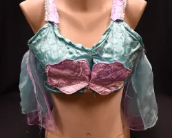 a mannequin wearing a dress