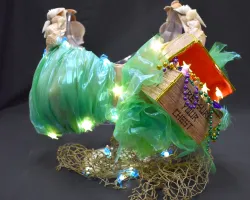 a group of wrapped presents
