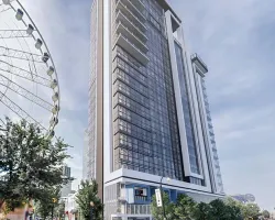 a large building