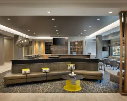 Springhill Suites by Marriott Custom Lobby Weave Wall