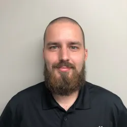 a man posing for the camera