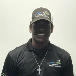 a man wearing a hat