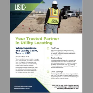 Learn more about USIC’s utility locating solutions for municipalities, electric co-ops, and fiber option companies.
