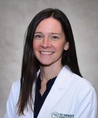 A portrait of Katherine Dabbs, MD.