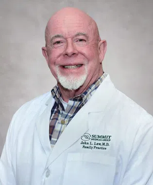 A portrait of John L. Law, MD.