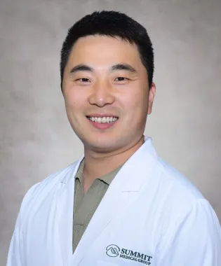 A portrait of Jae Maeng, MD.