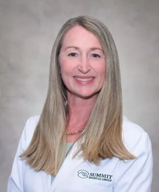 A portrait of Lauren Speckner, MD.
