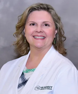 A portrait of L. Kristen Conrey, PA-C.