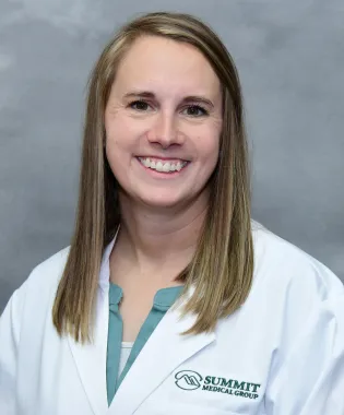 A portrait of Alicia Fulbright, MSN, FNP-C.