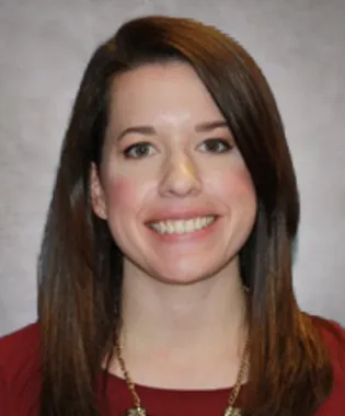 A portrait of Sarah Chapman, PA-C.