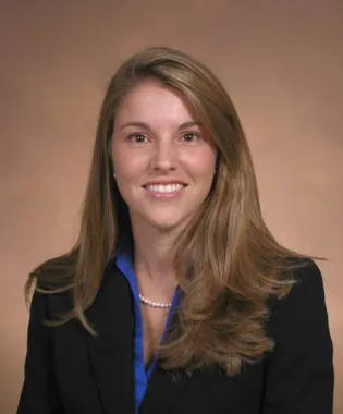 Jessica Albright smiling for the camera.