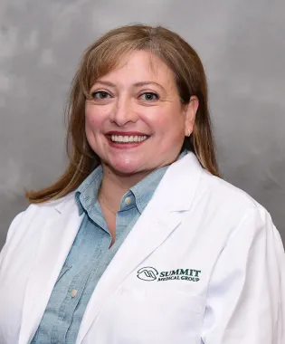 A portrait of Christi "Sheree" Owens, PA-C.